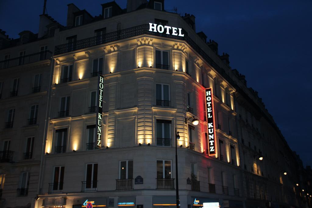 Hotel Les Deux Gares Paris Exterior foto