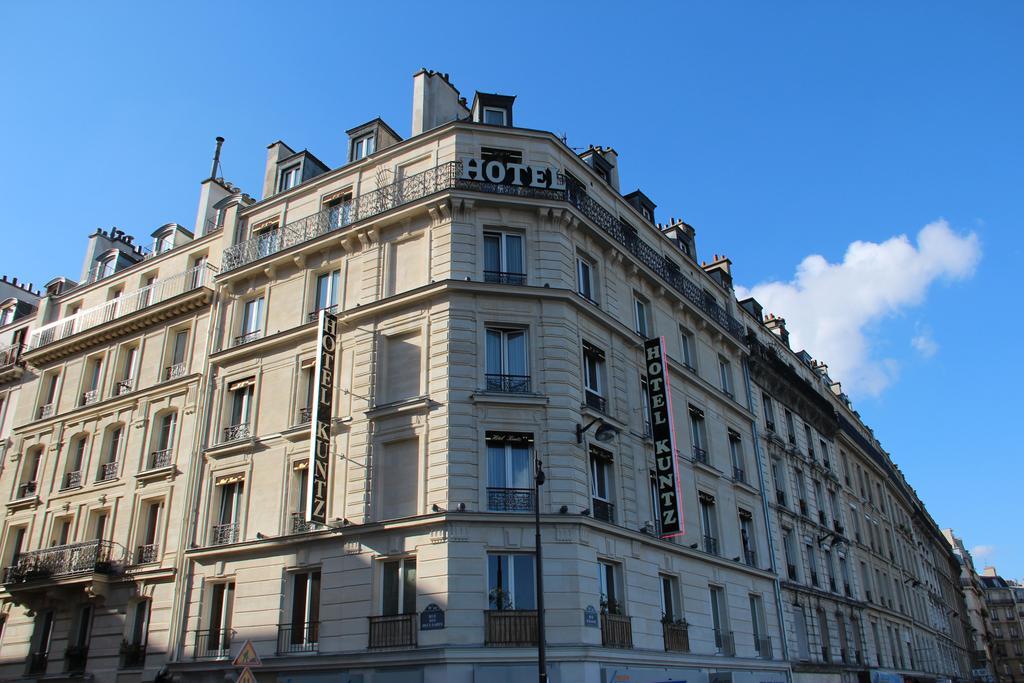 Hotel Les Deux Gares Paris Exterior foto