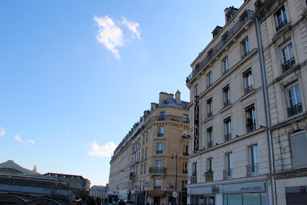 Hotel Les Deux Gares Paris Exterior foto